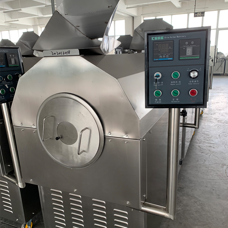 許昌智工兩米電磁流水線瓜子炒貨設備發(fā)···